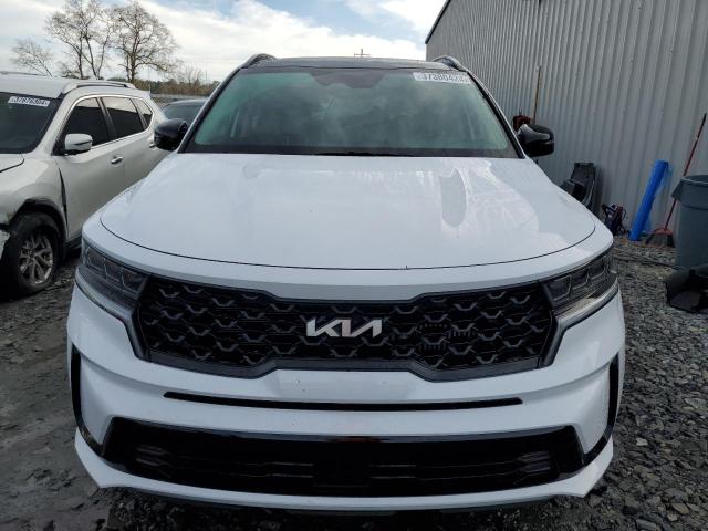 5XYRK4LF4NG149280 - 2022 KIA SORENTO SX WHITE photo 5