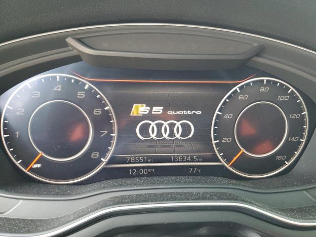 WAUB4CF58JA034536 - 2018 AUDI S5 PREMIUM PLUS გრაფიტი ფოტო 9