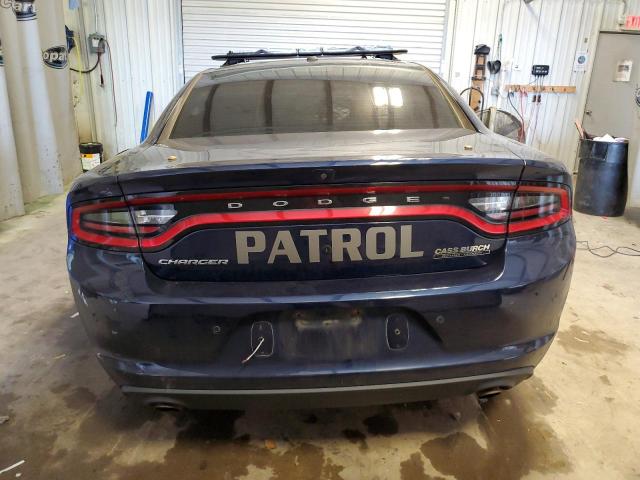 2C3CDXAT2MH506826 - 2021 DODGE CHARGER POLICE BLUE photo 6