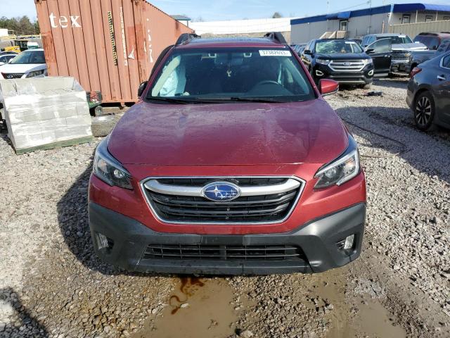 4S4BTAEC6L3218046 - 2020 SUBARU OUTBACK PREMIUM BURGUNDY photo 5