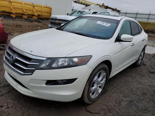 5J6TF2H54CL012351 - 2012 HONDA CROSSTOUR EXL WHITE photo 1