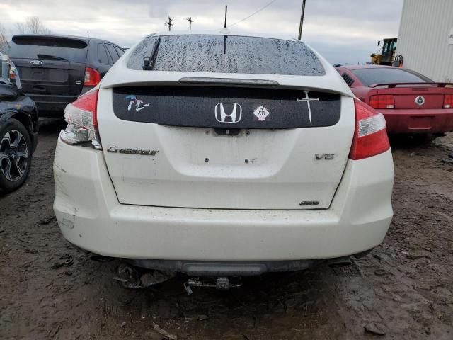 5J6TF2H54CL012351 - 2012 HONDA CROSSTOUR EXL თეთრი ფოტო 6
