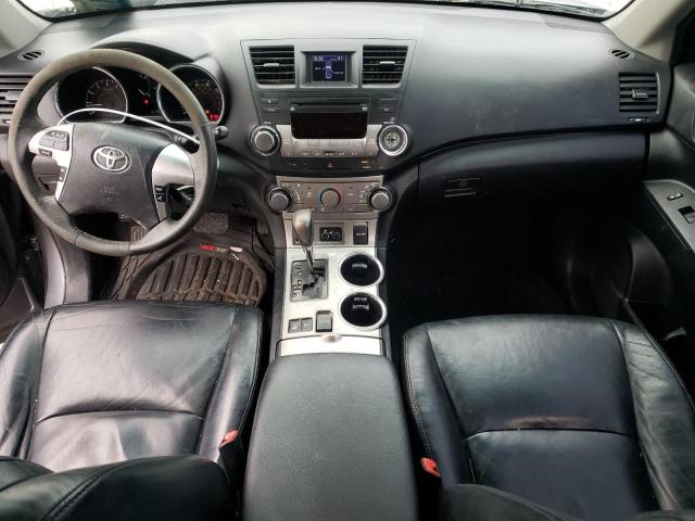 5TDBK3EHXCS163906 - 2012 TOYOTA HIGHLANDER BASE Gris photo 8