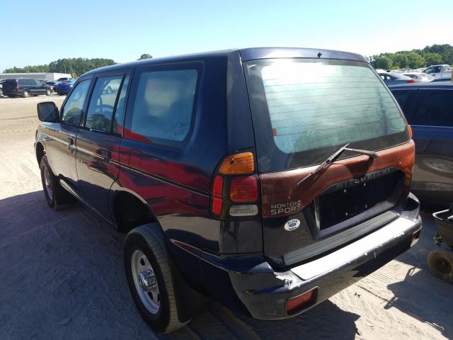 JA4LS21H02J035555 - 2002 MITSUBISHI MONTERO SPORT ES  photo 3