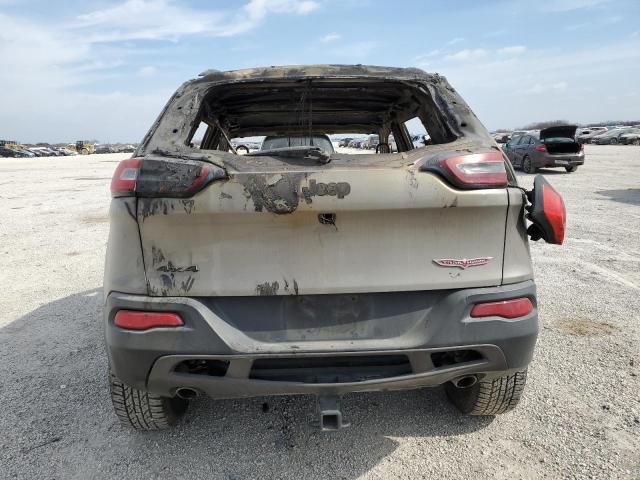 1C4PJMBS6GW268916 - 2016 JEEP CHEROKEE TRAILHAWK TAN photo 6