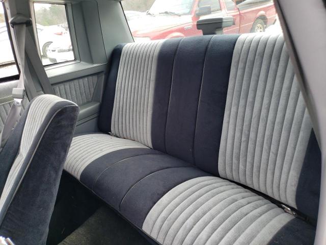 1G4GJ1172HP458375 - 1987 BUICK REGAL შავი ფოტო 10