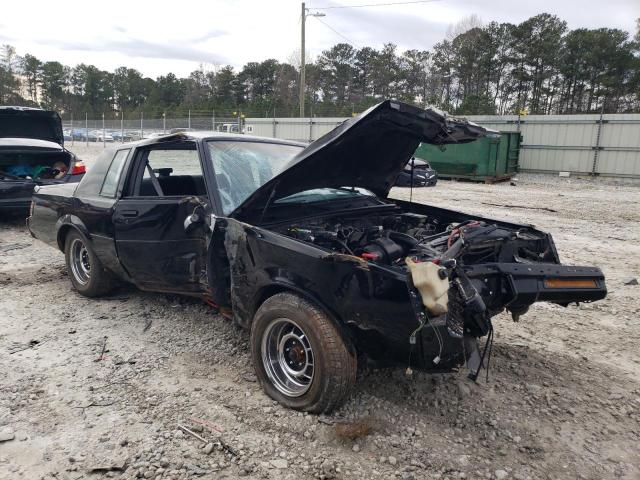 1G4GJ1172HP458375 - 1987 BUICK REGAL შავი ფოტო 4