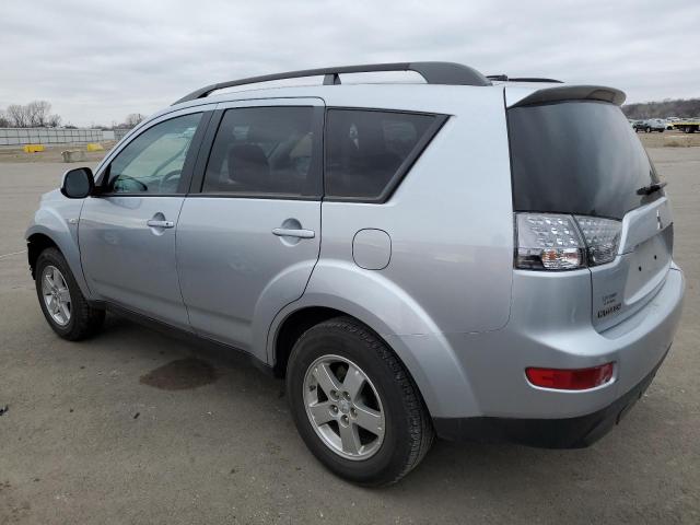 JA4LS21W18Z009314 - 2008 MITSUBISHI OUTLANDER ES SILVER photo 2