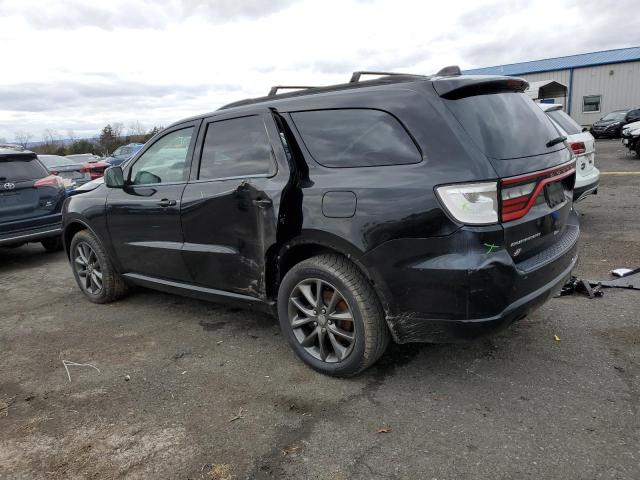 1C4RDJDG1JC160591 - 2018 DODGE DURANGO GT BLACK photo 2