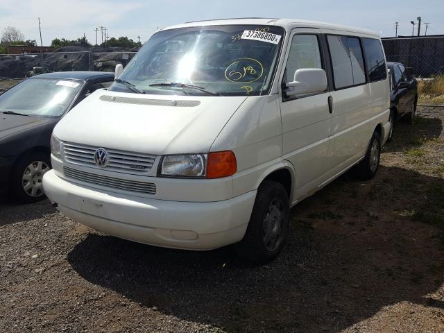 WV2MH470XYH032217 - 2000 VOLKSWAGEN EUROVAN MV  photo 2