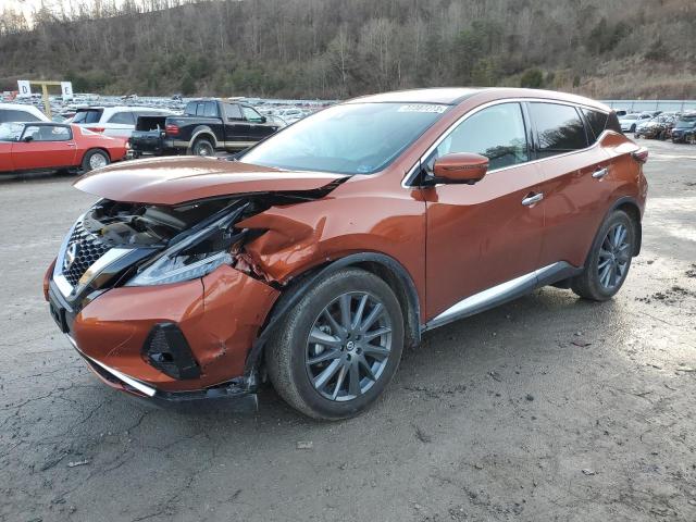 5N1AZ2BS7MC143001 - 2021 NISSAN MURANO PLA SV ORANGE photo 1