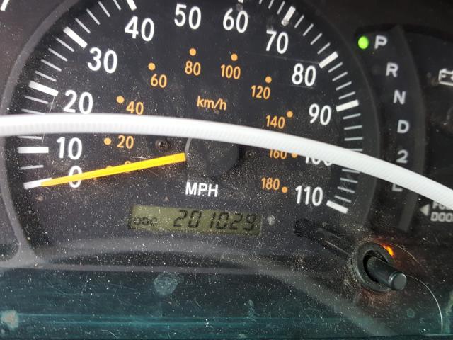 5TBRN341X2S225466 - 2002 TOYOTA TUNDRA ACCESS CAB SR5  photo 8