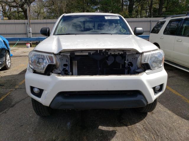 5TFJU4GNXEX059640 - 2014 TOYOTA TACOMA DOUBLE CAB PRERUNNER WHITE photo 5