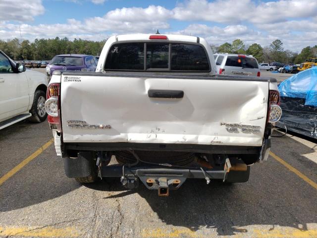 5TFJU4GNXEX059640 - 2014 TOYOTA TACOMA DOUBLE CAB PRERUNNER WHITE photo 6