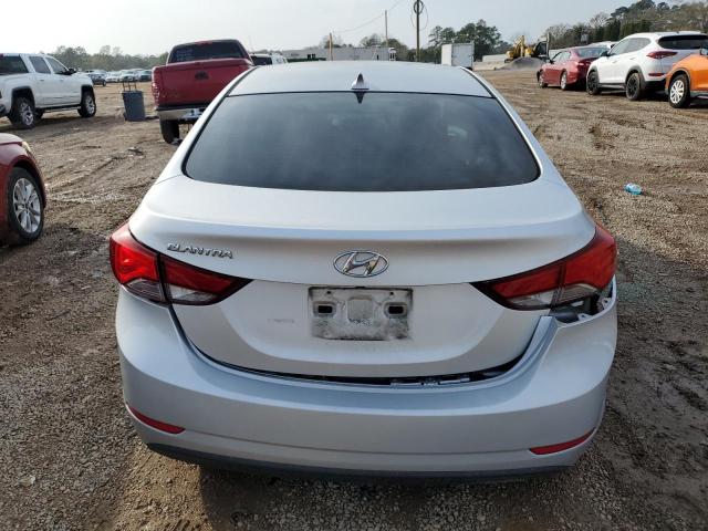 KMHDH4AE2FU265656 - 2015 HYUNDAI ELANTRA SE SILVER photo 6