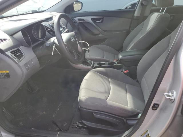 KMHDH4AE2FU265656 - 2015 HYUNDAI ELANTRA SE SILVER photo 7