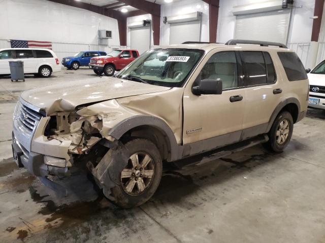 1FMEU73E46UA79387 - 2006 FORD EXPLORER XLT GOLD photo 1