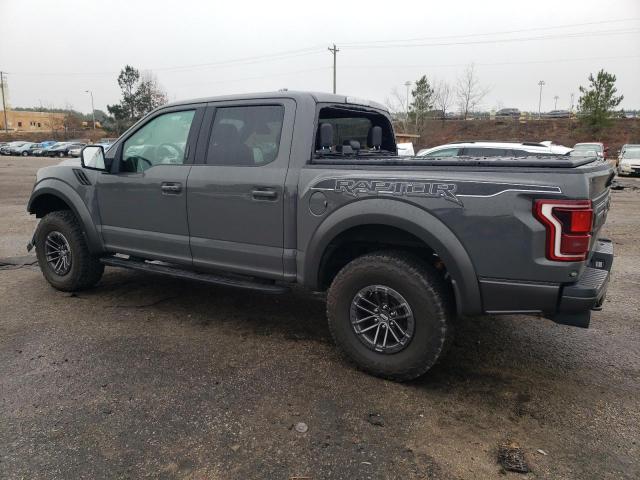 1FTFW1RGXLFA05853 - 2020 FORD F150 RAPTOR GRAY photo 2