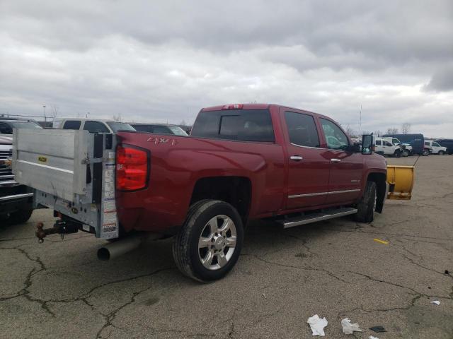 1GC1KWEY5JF191493 - 2018 CHEVROLET SILVERADO K2500 HEAVY DUTY LTZ MAROON photo 3