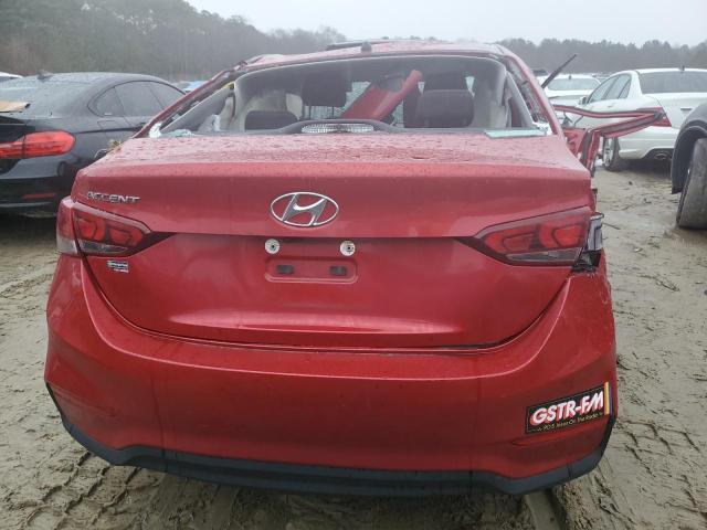 3KPC24A62ME131168 - 2021 HYUNDAI ACCENT SE RED photo 6