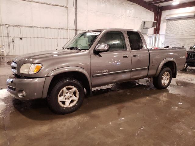 5TBBT44143S438539 - 2003 TOYOTA TUNDRA ACCESS CAB SR5 GRAY photo 1