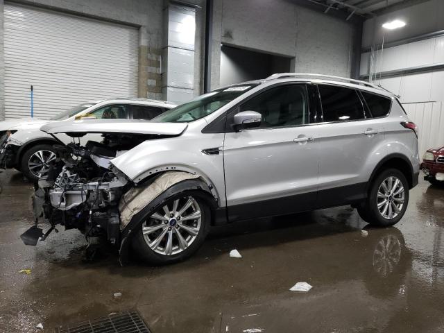 1FMCU9J91HUA63174 - 2017 FORD ESCAPE TITANIUM SILVER photo 1