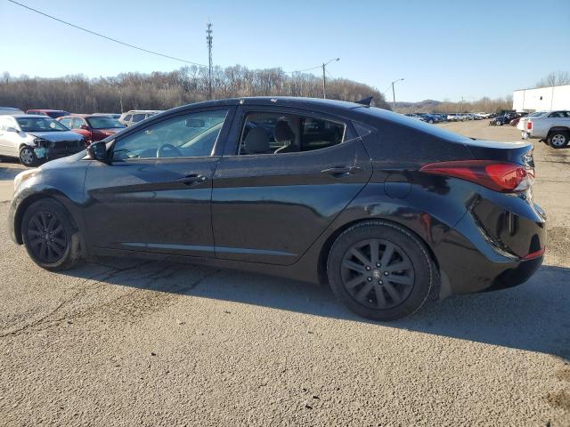 KMHDH4AE8FU235786 - 2015 HYUNDAI ELANTRA SE BLACK photo 2