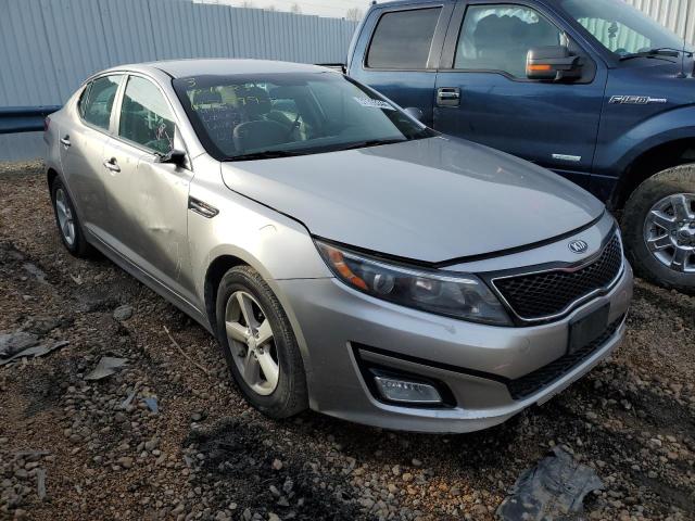 KNAGM4A7XF5555990 - 2015 KIA OPTIMA LX SILVER photo 4