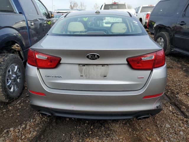 KNAGM4A7XF5555990 - 2015 KIA OPTIMA LX SILVER photo 6