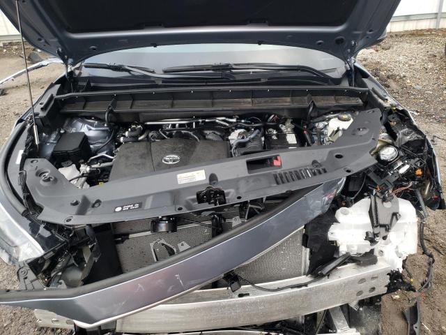 5TDGZRBH6NS221683 - 2022 TOYOTA HIGHLANDER XLE BLUE photo 11