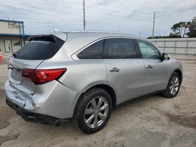 5FRYD4H86EB047789 - 2014 ACURA MDX ADVANCE SILVER photo 3