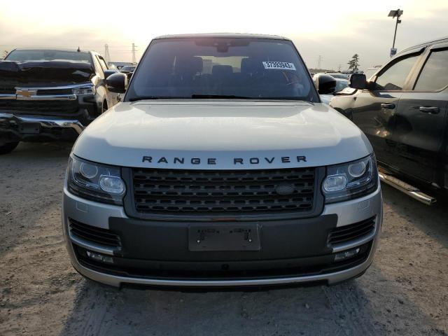 SALGS2FE4HA372091 - 2017 LAND ROVER RANGE ROVE SILVER photo 5