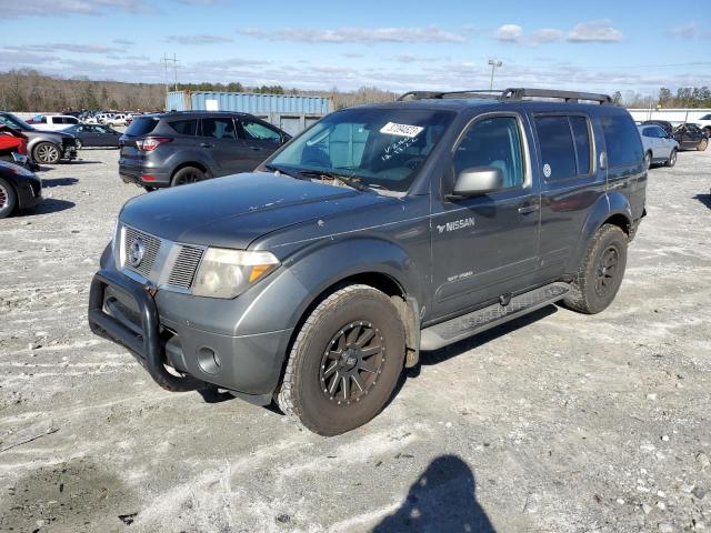 5N1AR18U85C732160 - 2005 NISSAN PATHFINDER LE ნაცრისფერი ფოტო 1