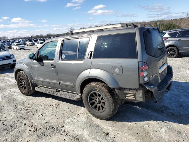 5N1AR18U85C732160 - 2005 NISSAN PATHFINDER LE ნაცრისფერი ფოტო 2