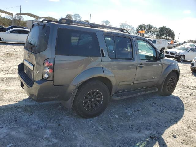 5N1AR18U85C732160 - 2005 NISSAN PATHFINDER LE ნაცრისფერი ფოტო 3