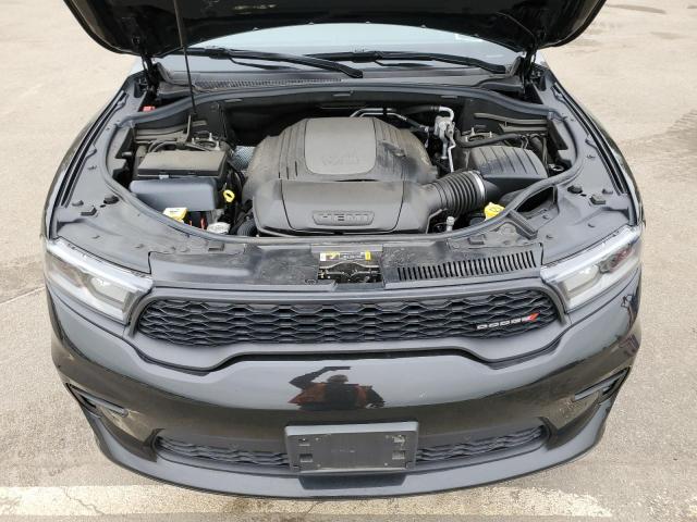 1C4SDJCT8MC558692 - 2021 DODGE DURANGO R/T BLACK photo 12