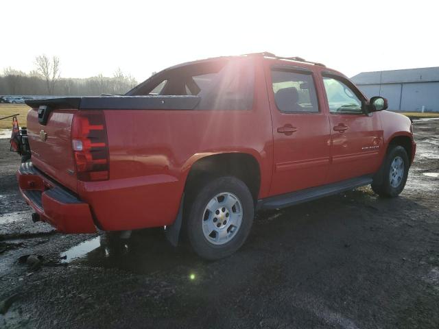 3GNTKEE32BG177971 - 2011 CHEVROLET AVALANCHE LS RED photo 3