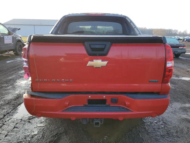 3GNTKEE32BG177971 - 2011 CHEVROLET AVALANCHE LS RED photo 6