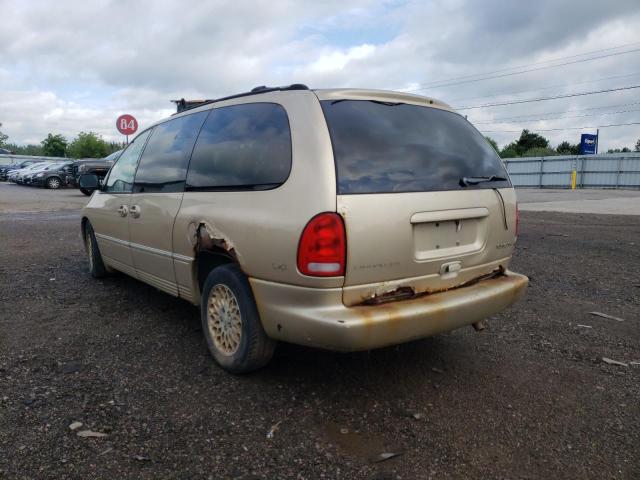 1C4GP64L7WB609262 - 1998 CHRYSLER TOWN & COU LXI GOLD photo 3