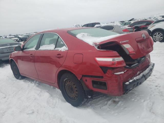 4T4BE46K78R034081 - 2008 TOYOTA CAMRY CE RED photo 2