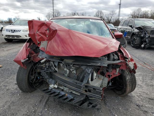 3N1AB7AP9EL635234 - 2014 NISSAN SENTRA S RED photo 5