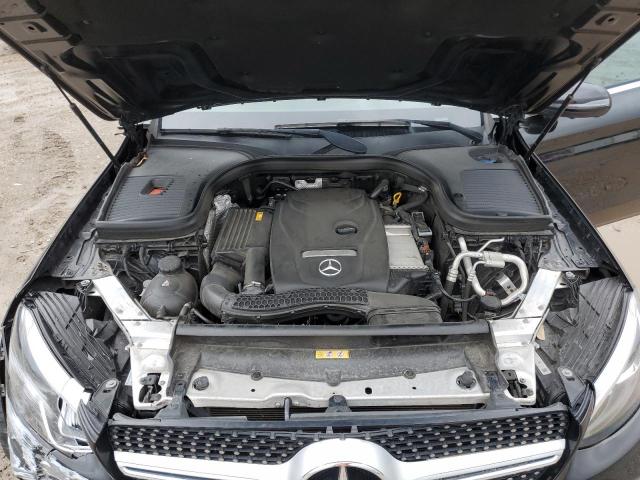 WDC0J4KB9KF666271 - 2019 MERCEDES-BENZ GLC COUPE 300 4MATIC BLACK photo 12