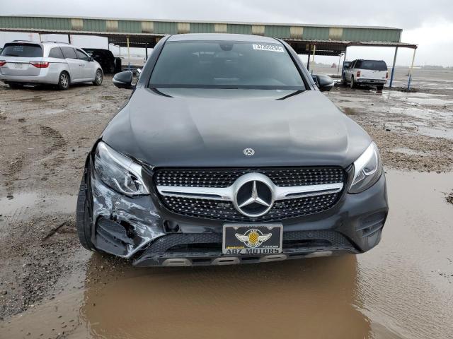 WDC0J4KB9KF666271 - 2019 MERCEDES-BENZ GLC COUPE 300 4MATIC BLACK photo 5