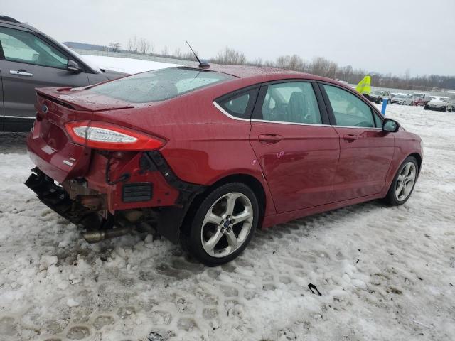 3FA6P0HR1DR359684 - 2013 FORD FUSION SE BURGUNDY photo 3