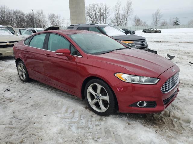 3FA6P0HR1DR359684 - 2013 FORD FUSION SE BURGUNDY photo 4