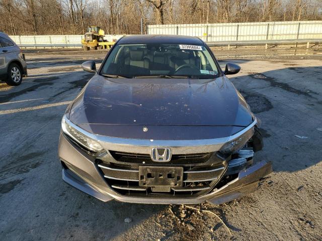 1HGCV3F19MA006798 - 2021 HONDA ACCORD HYBRID GRAY photo 5