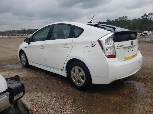 JTDKN3DU6B1366311 - 2011 TOYOTA PRIUS WHITE photo 2