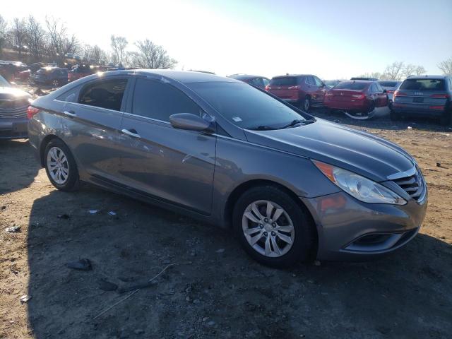 5NPEB4AC1BH235786 - 2011 HYUNDAI SONATA GLS SILVER photo 4