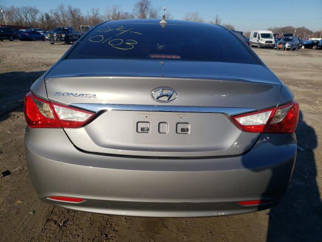 5NPEB4AC1BH235786 - 2011 HYUNDAI SONATA GLS SILVER photo 6