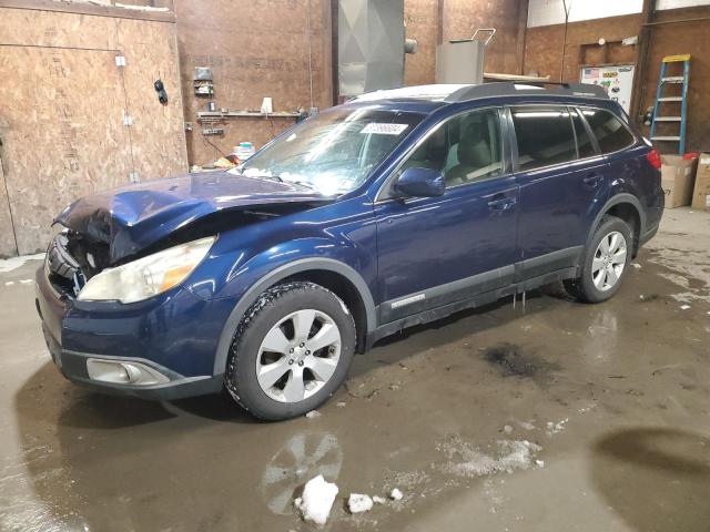 4S4BRBGC6B3420384 - 2011 SUBARU OUTBACK 2.5I PREMIUM BLUE photo 1